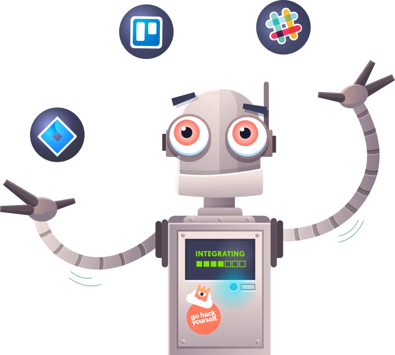 A juggling robot