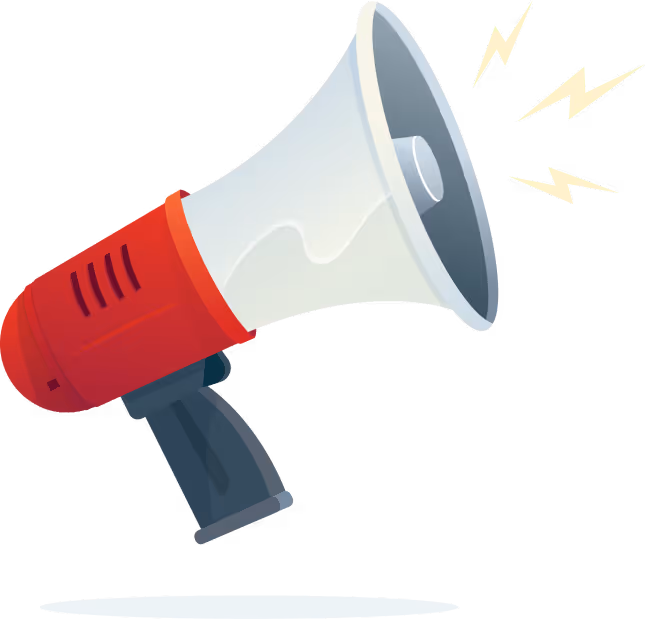 A megaphone
