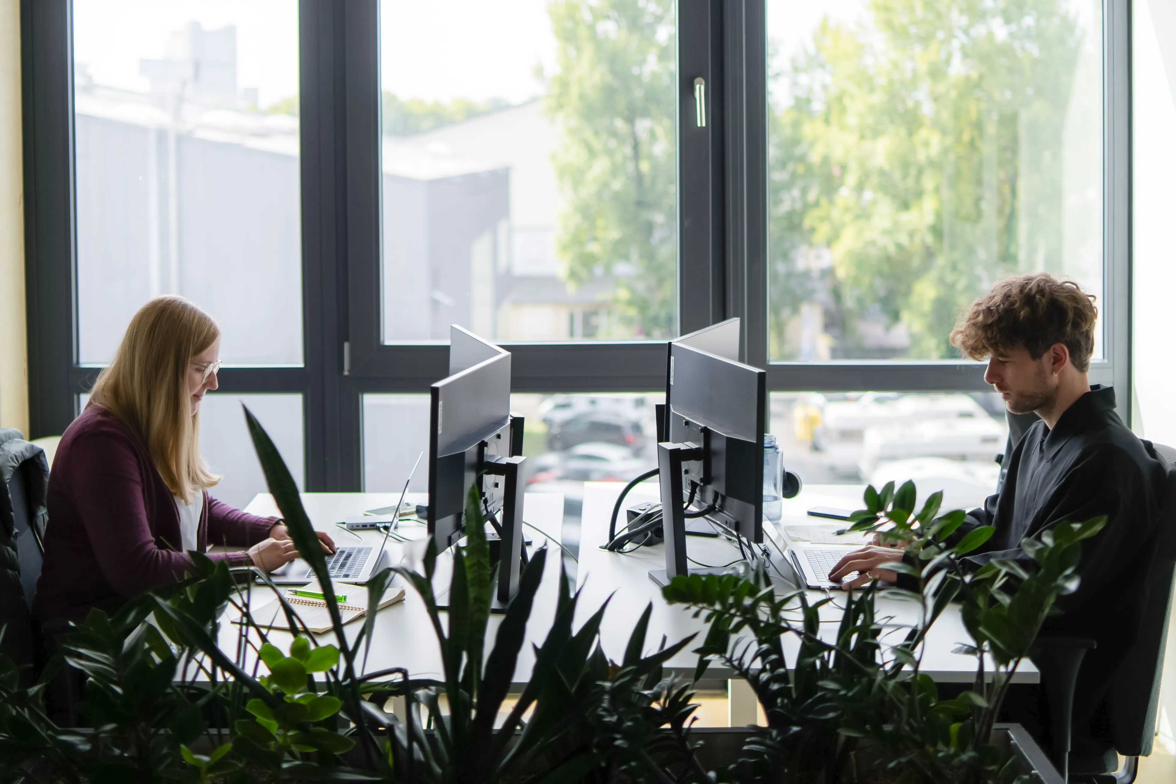 runHR Team bei der Arbeit