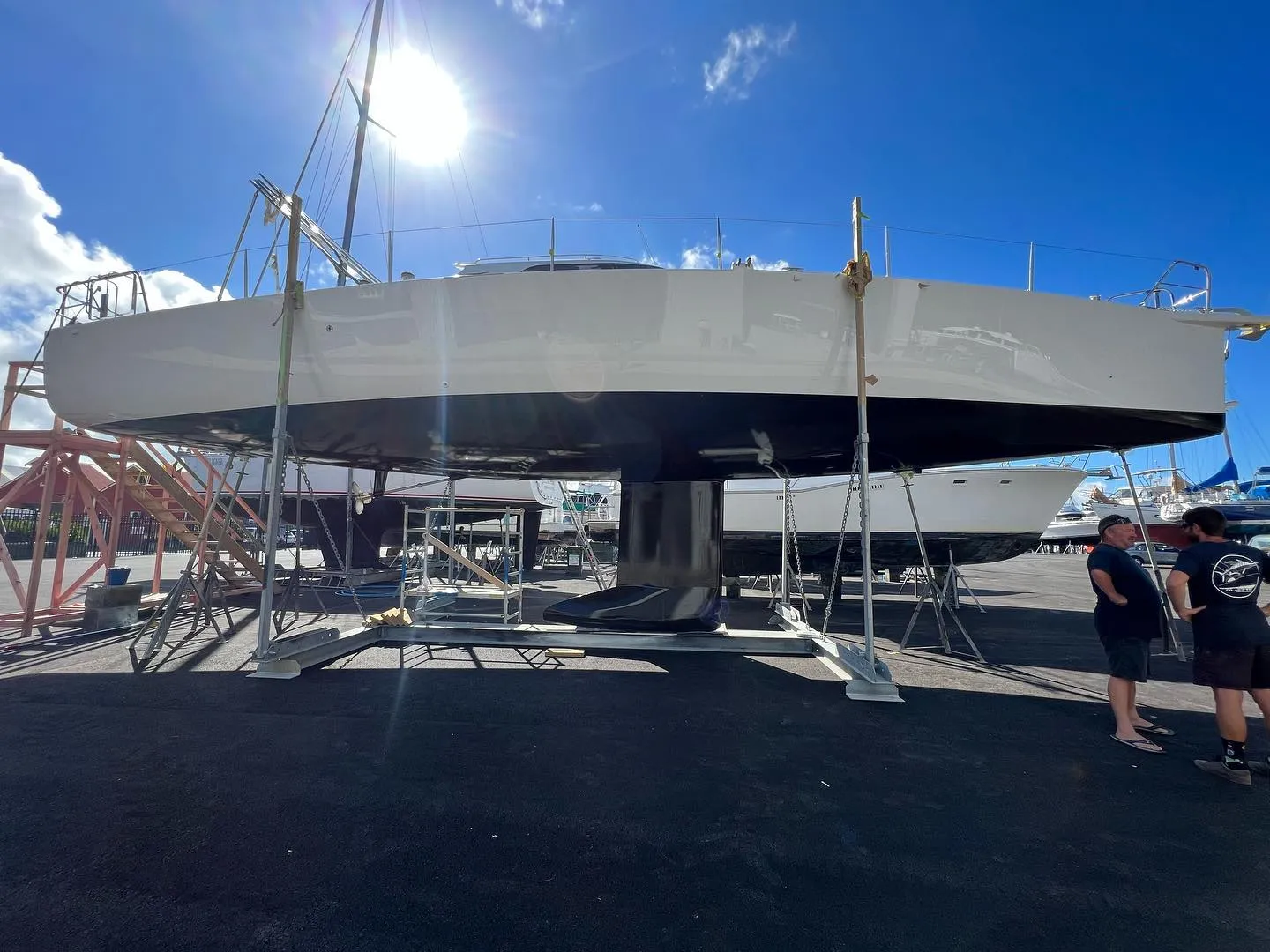 vinyl wrap for yacht