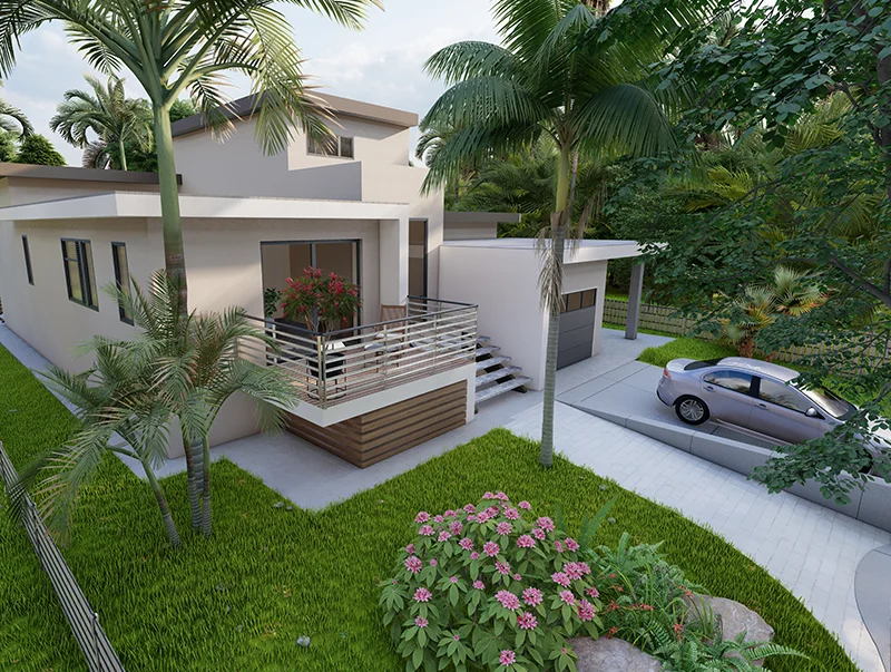 Render of a new home