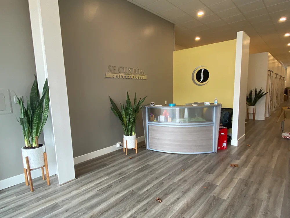 Chiropractor center remodeled by Global Arch Construction