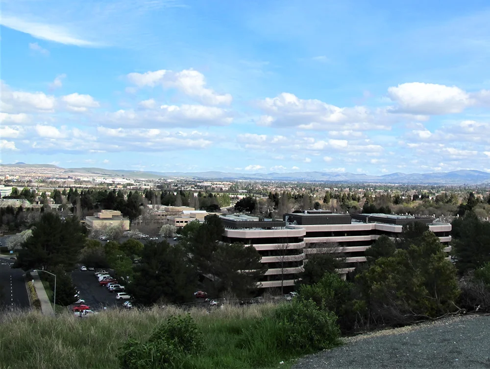 View of Pleasanton, CA