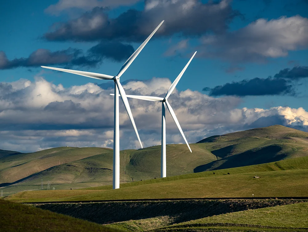 Wind turbine in Livermore, CA