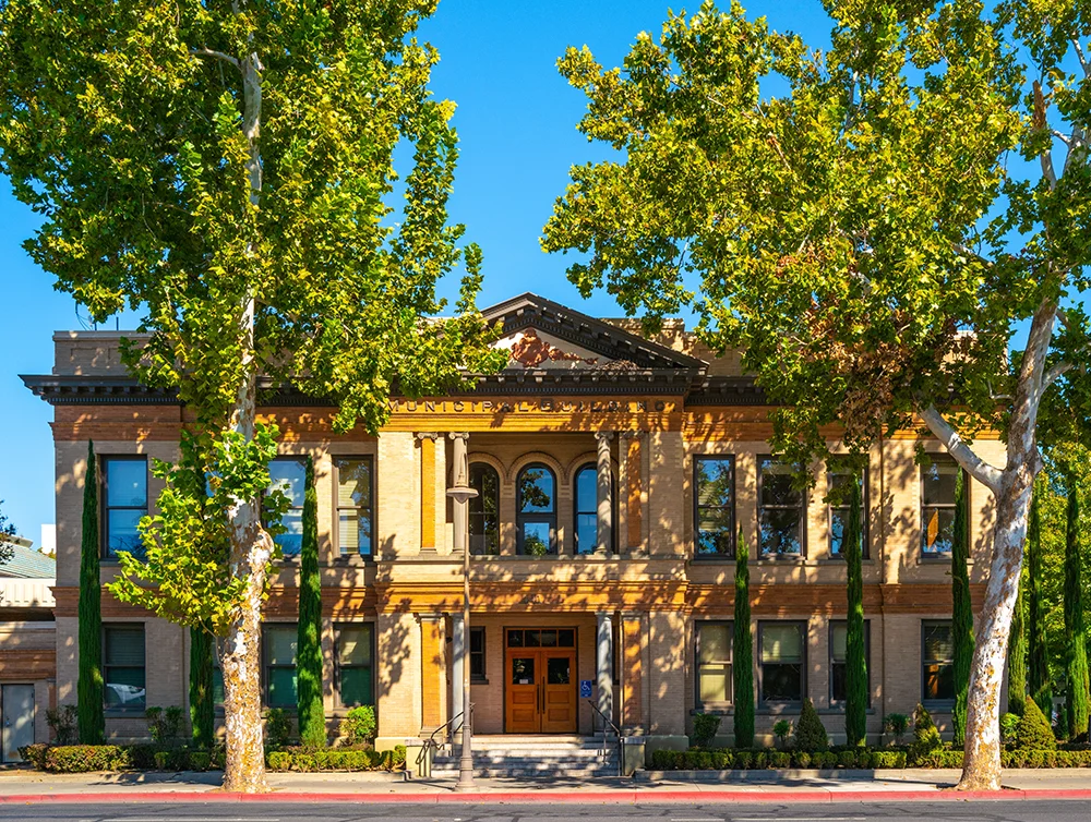 Old City Hall in Chico, CA