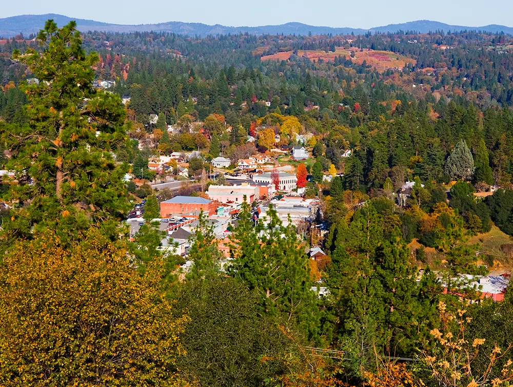 Placerville in Autumn (Northern California)
