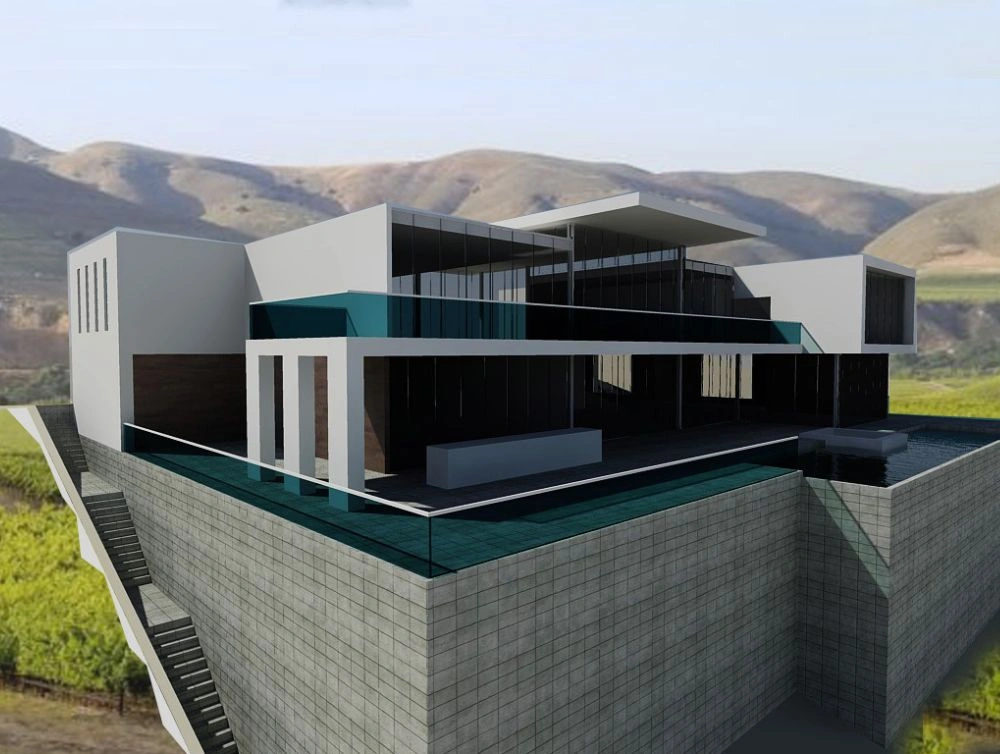 New house design by Global Arch Construction