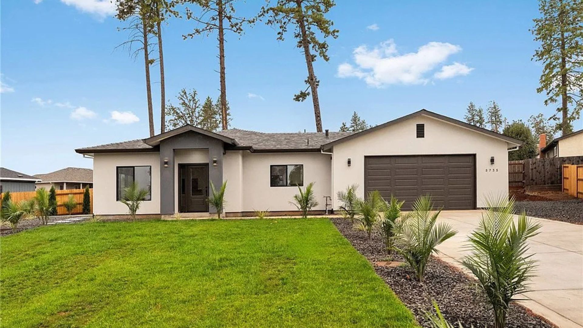 Before and after of a home built by Global Arch Construction