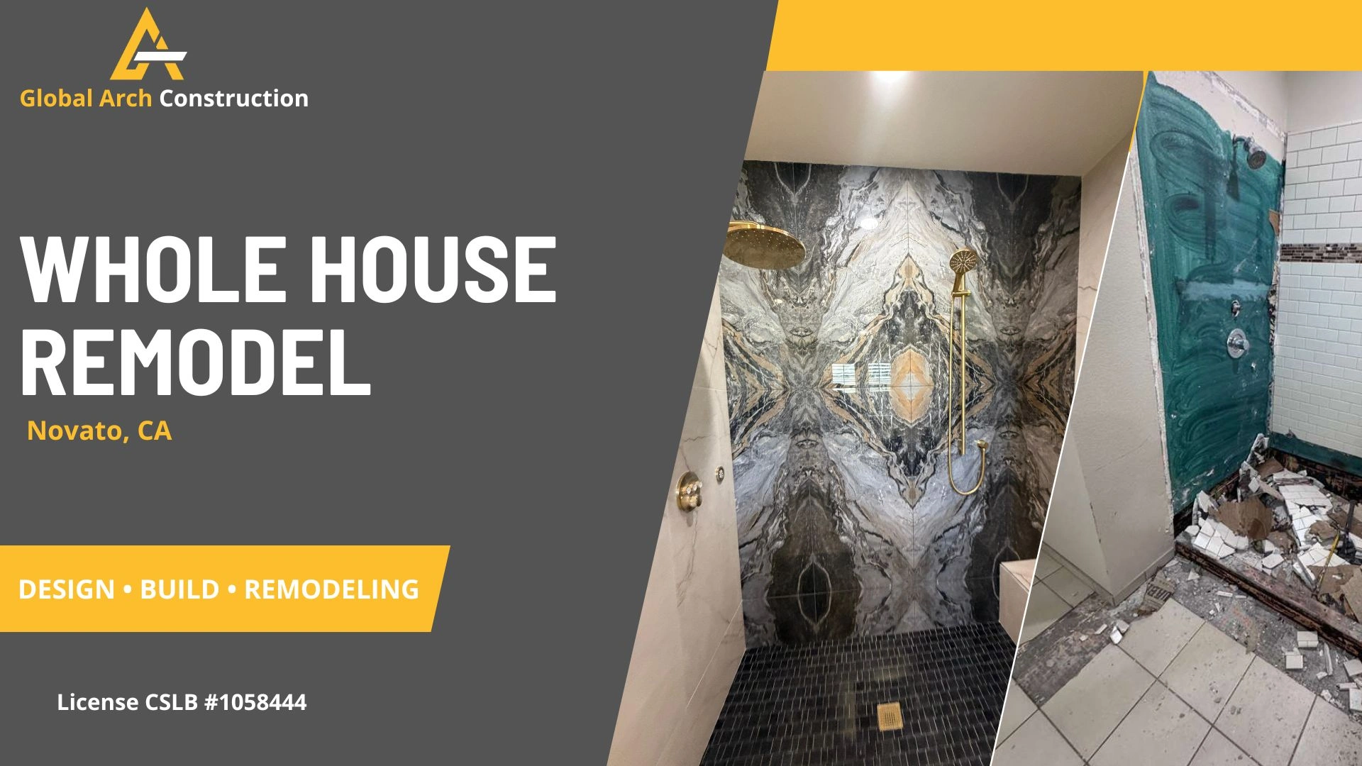 Whole House Remodel Novato