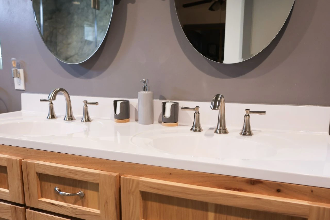 Custom house addition in Roseville CA with master bathroom expansion by Global Arch Construction