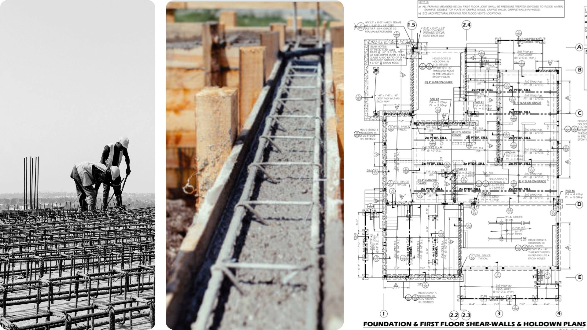 Global Arch Construction foundation work and inspection Mill Valley