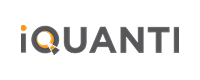 iQuanti company logo with a magnifying glass integrated into the letter Q.