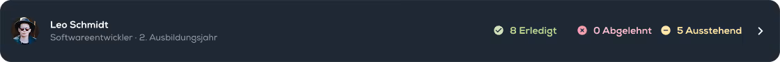 Leo Schmidt – Softwareentwickler, 2. Ausbildungsjahr