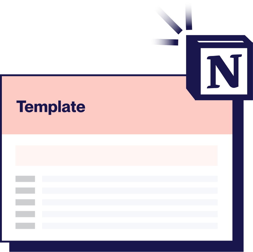 Notion template header
