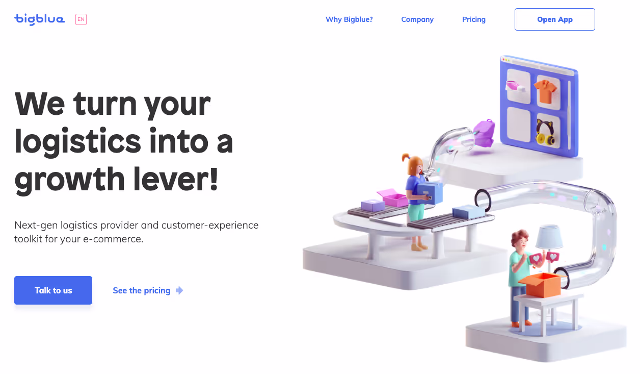 bigblue website