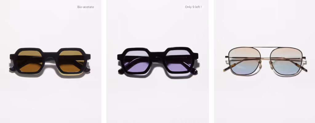 Lunettes de soleil Jimmy fairly