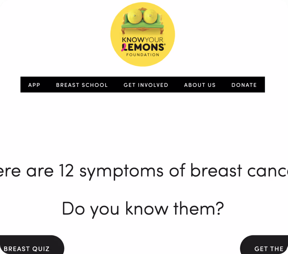 Fondation Know Your Lemons