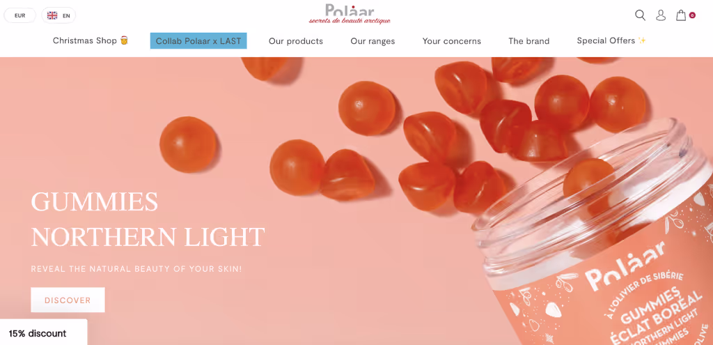 Homepage von Polaar