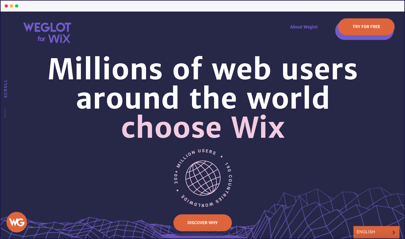 Weglot for Wix website