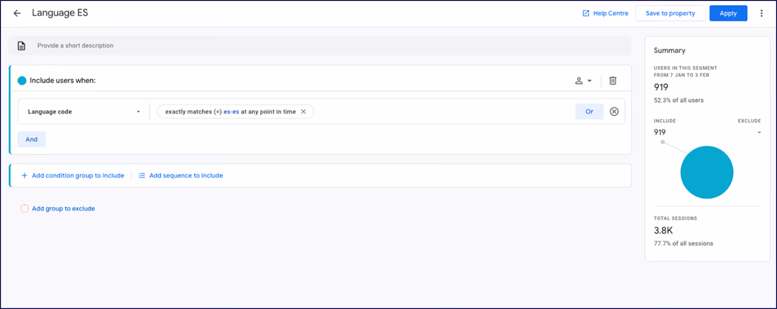 Creating Custom Segments for Locales in GA4