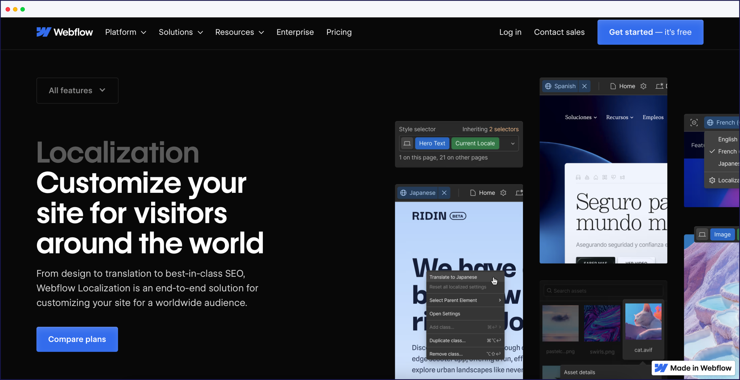 Webflow Localization