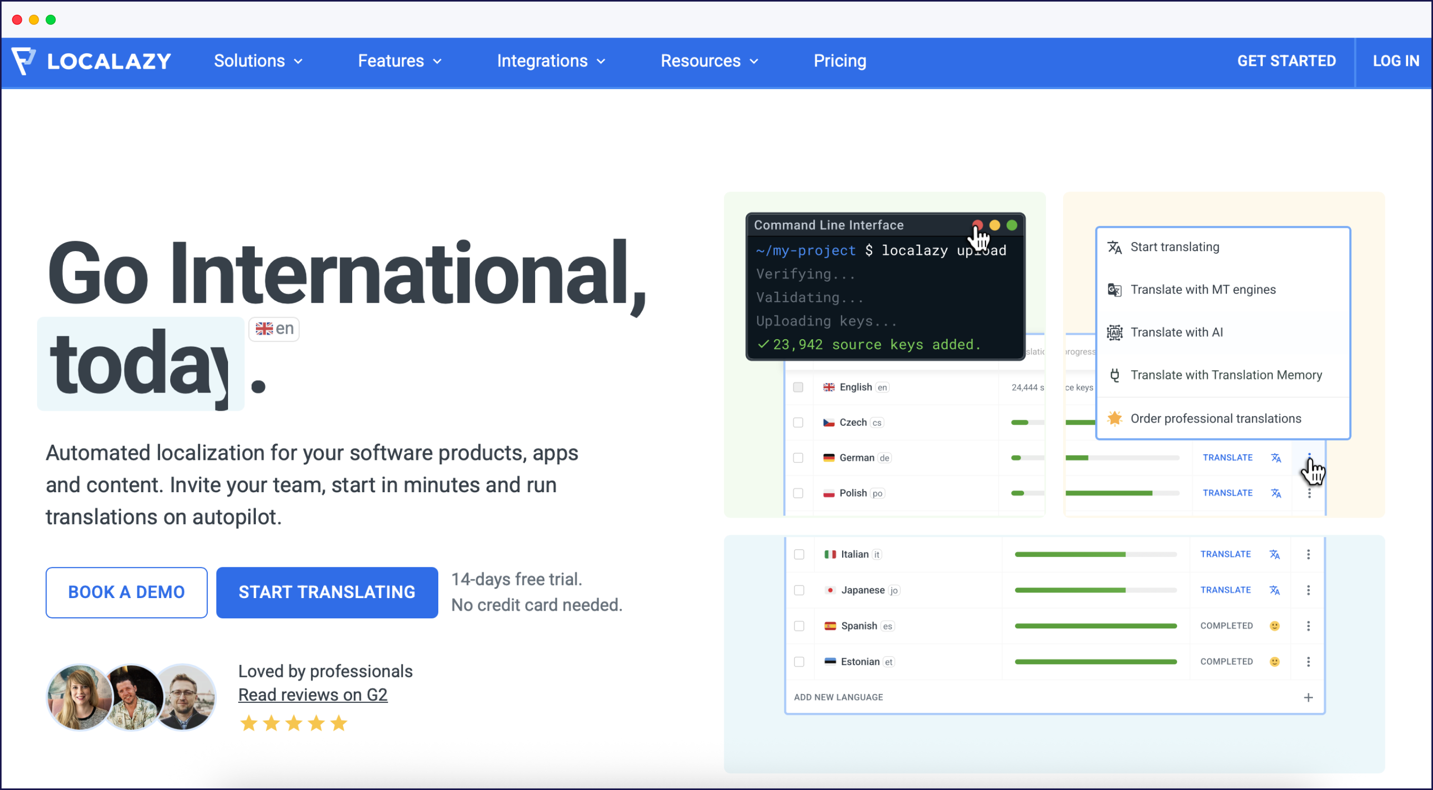Localazy localization tool for Webflow