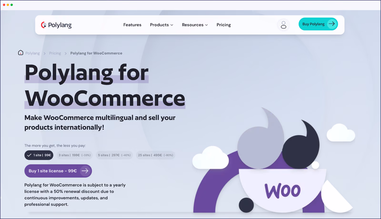 Polylang WooCommerce