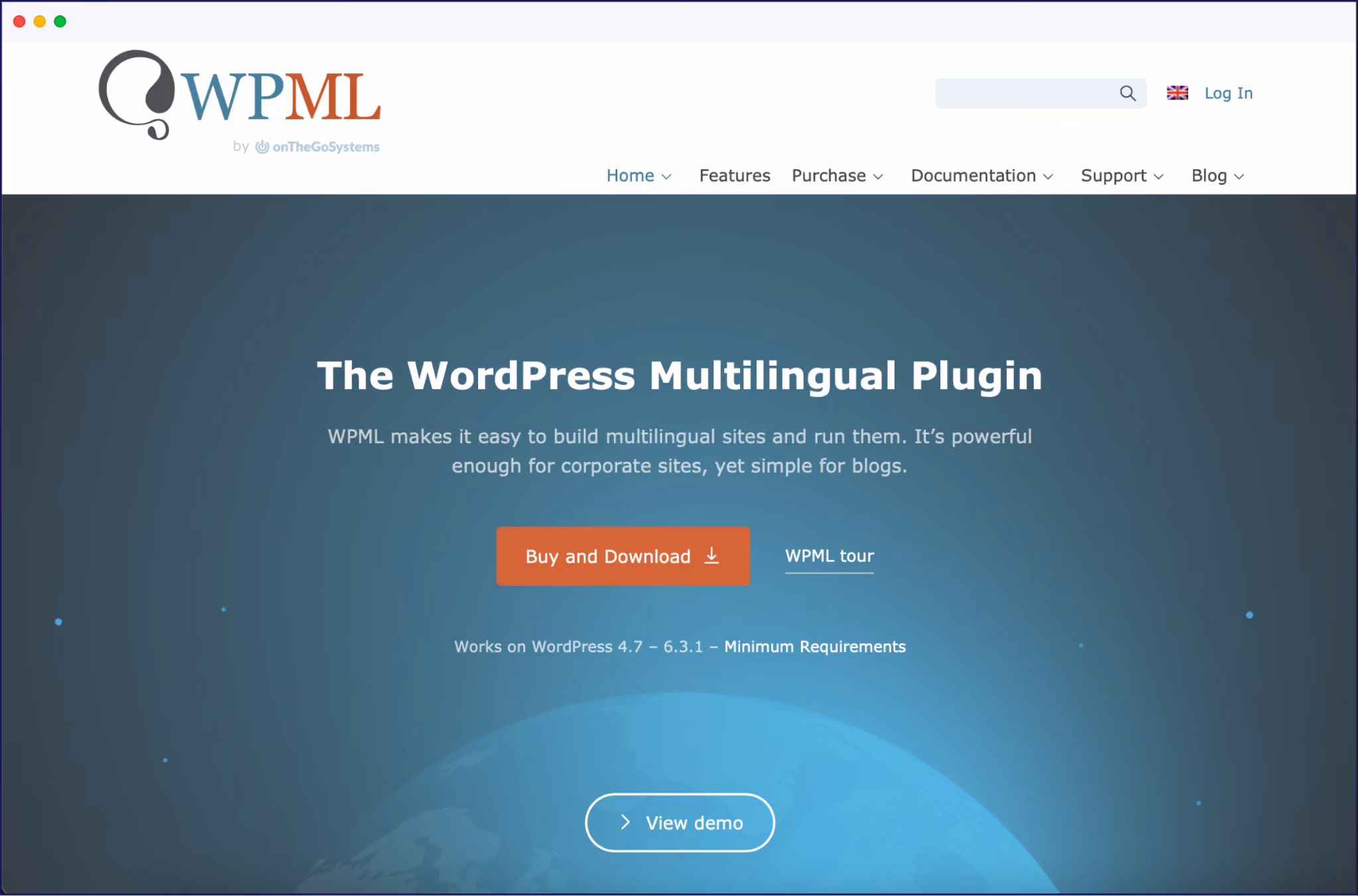 WPML homepage