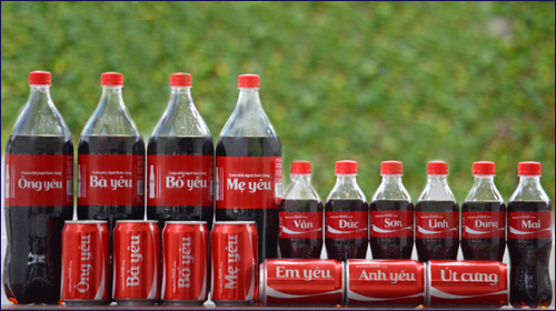 Coca-Cola’s ‘Share a Coke’ campaign in Vietnam