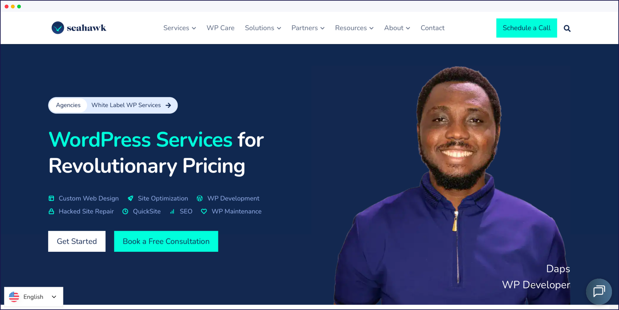 Seahawk Media homepage