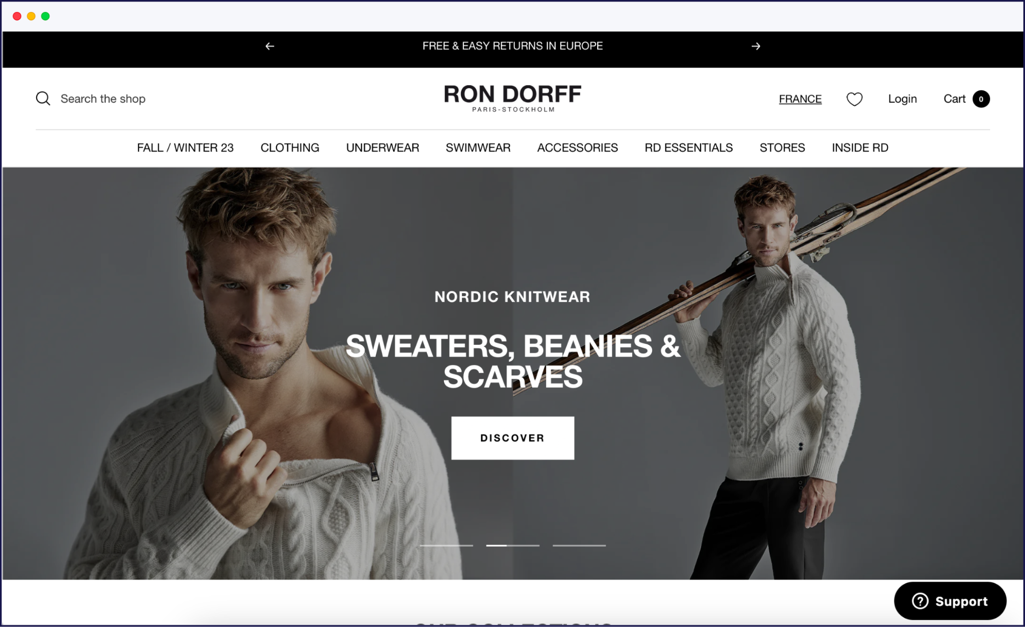 Ron Dorff homepage