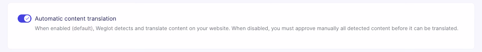 Weglot 콘텐츠 번역