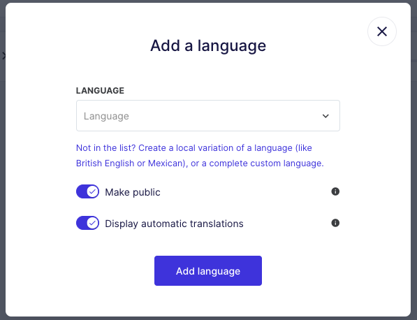 Dodaj automatyczne tłumaczenie w Weglot