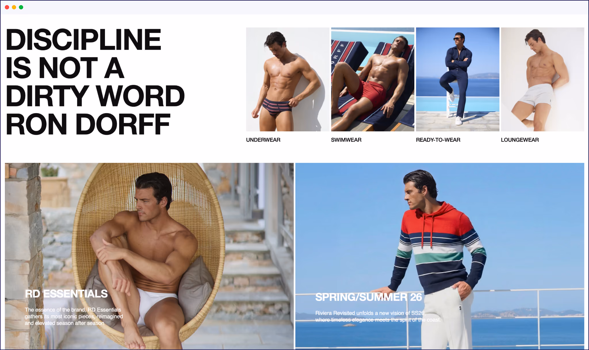 Ron Dorff homepage