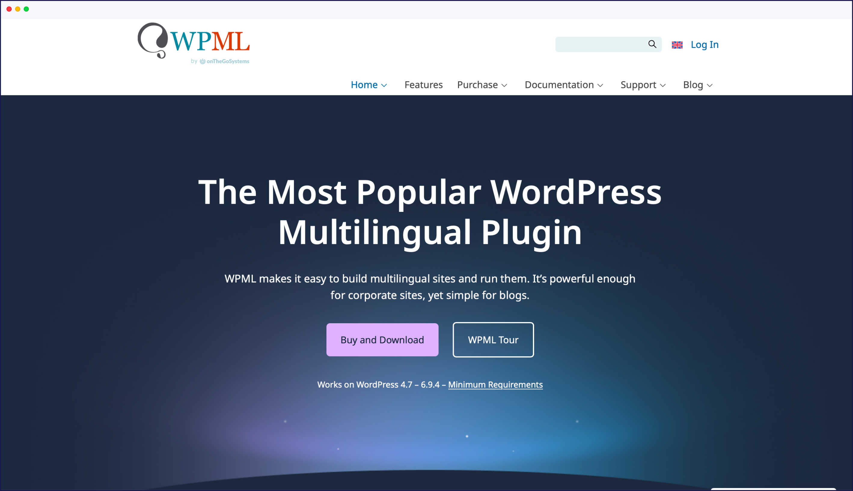 WPML-Startseite