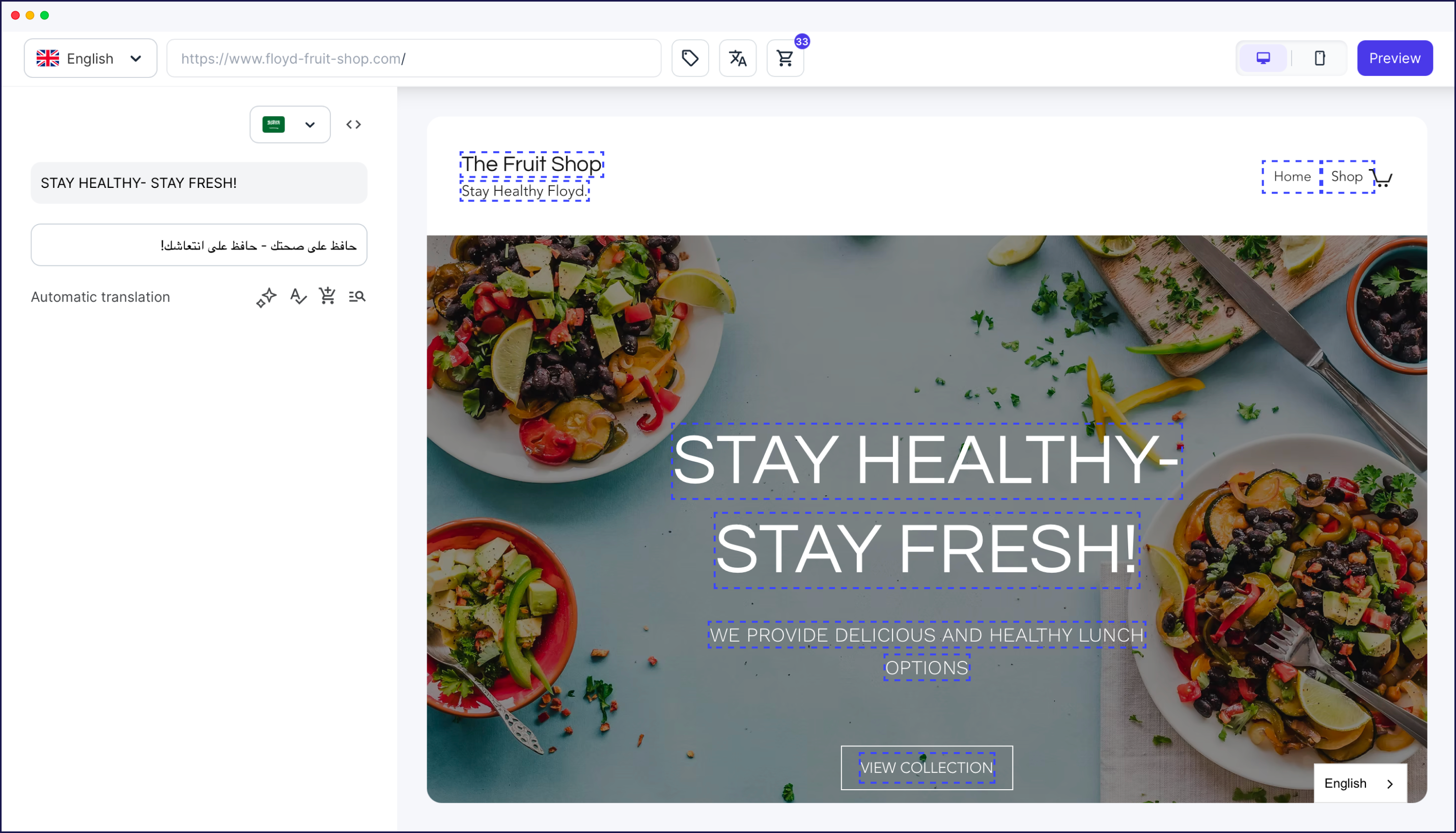 Weglot Visual Editor