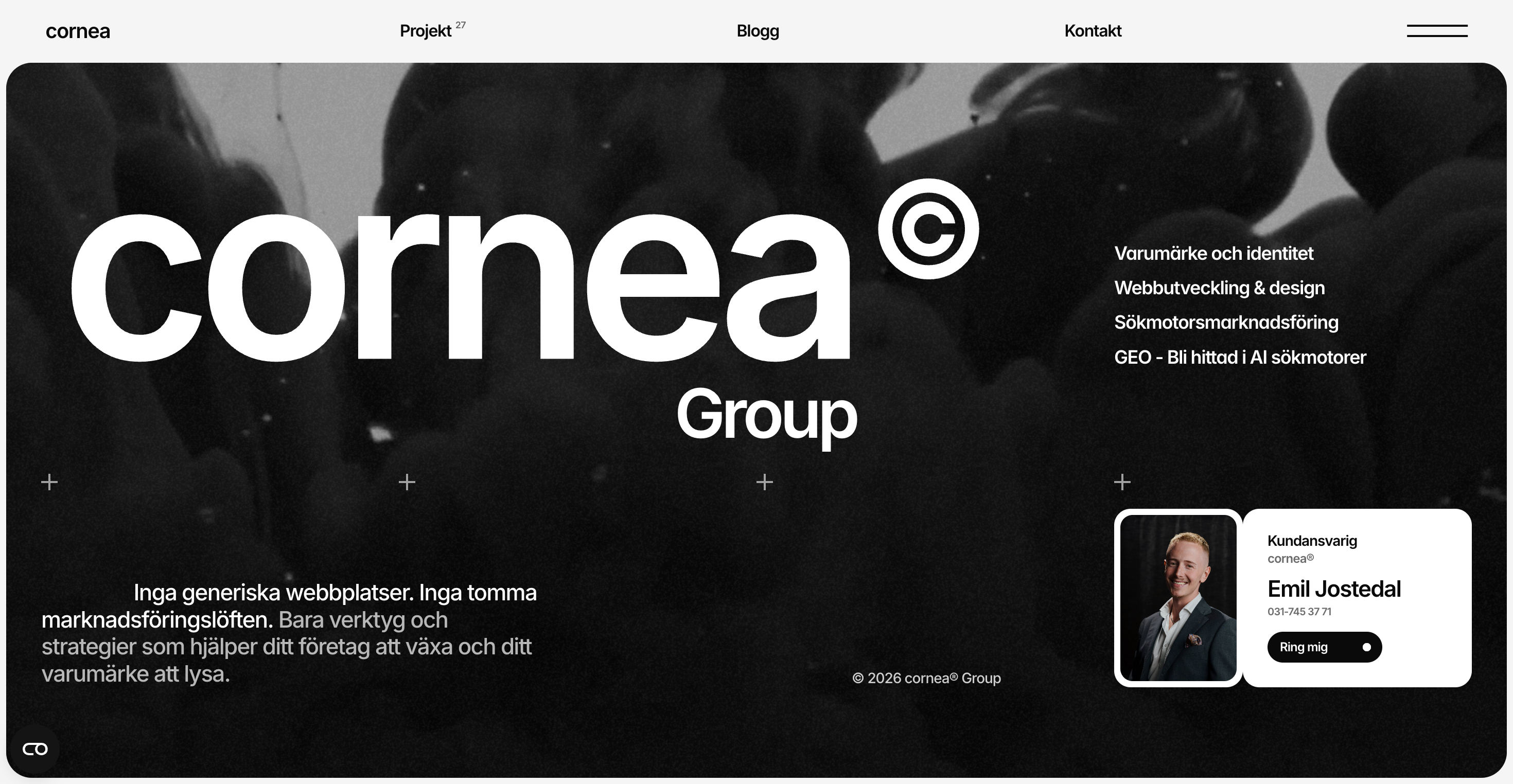 Cornea