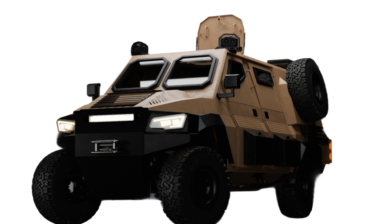 Легкоброньований тактичний автомобіль ARTAN — універсальна платформа для перевезення особового складу та виконання бойових завдань.