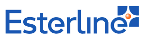 Логотип Esterline, виробника професійних систем зв’язку та аудіозахисту Racal Acoustics.