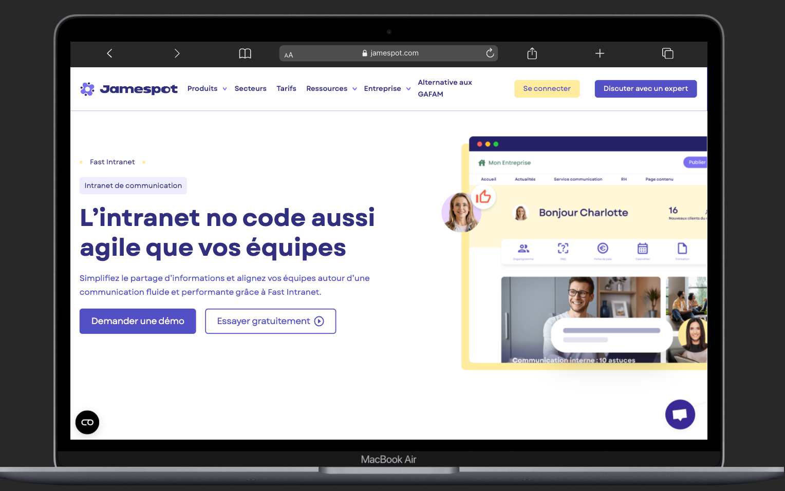 communication saas b2b