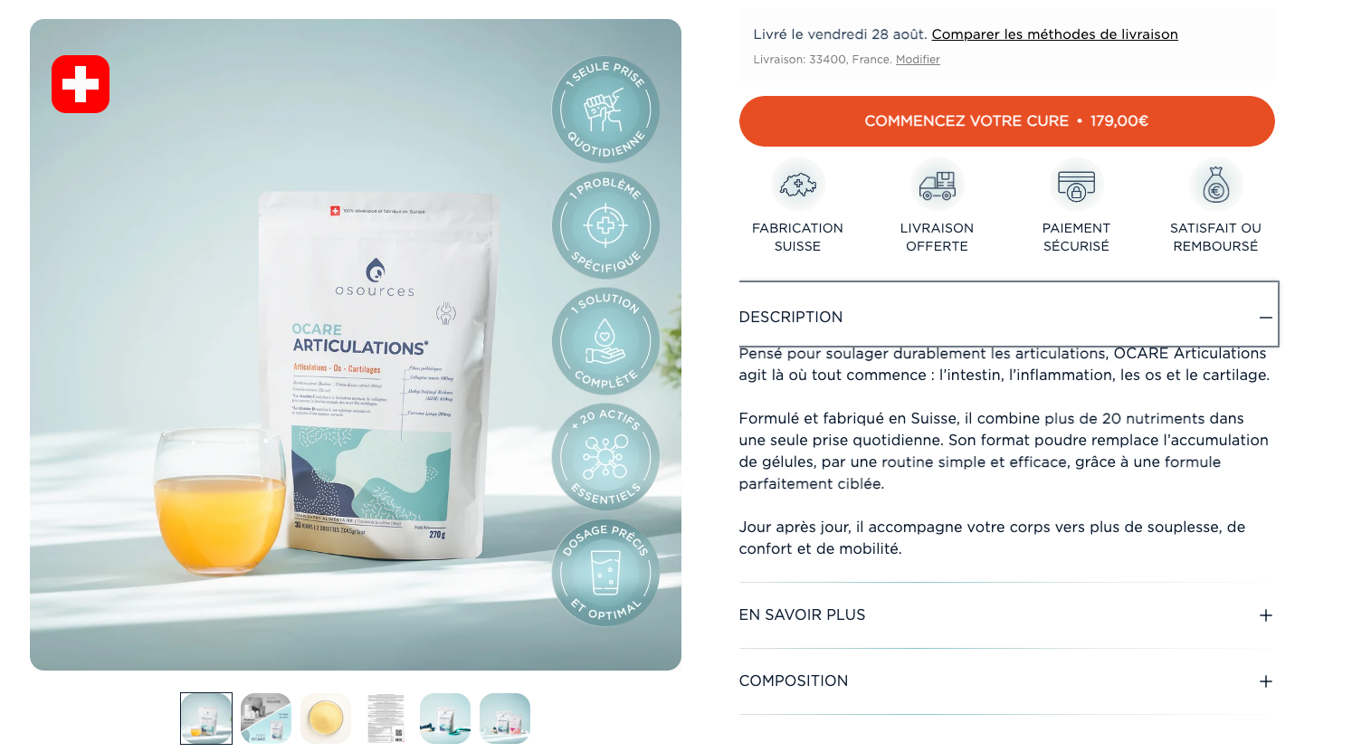 Copywriting produit