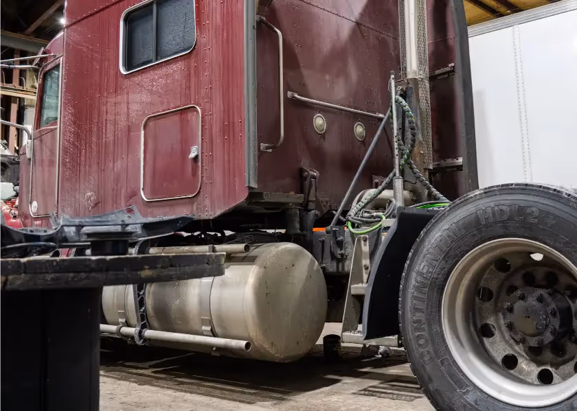 Truck repair in repair shop in Circleville, OH