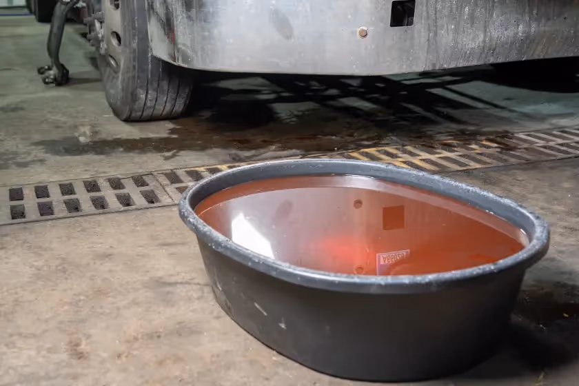 Truck oil