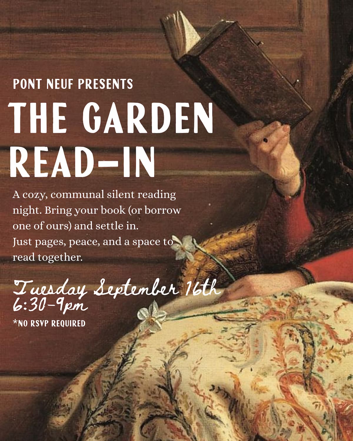 The Garden Read-In