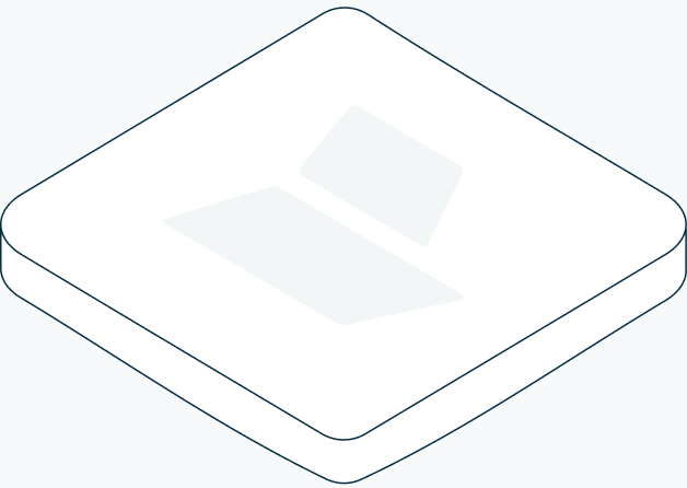 Isometric illustration of the Protex AI detection layer