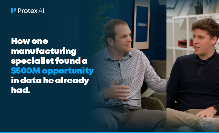 How one manufacturing specialist found a $500M opportunity in data he already had.