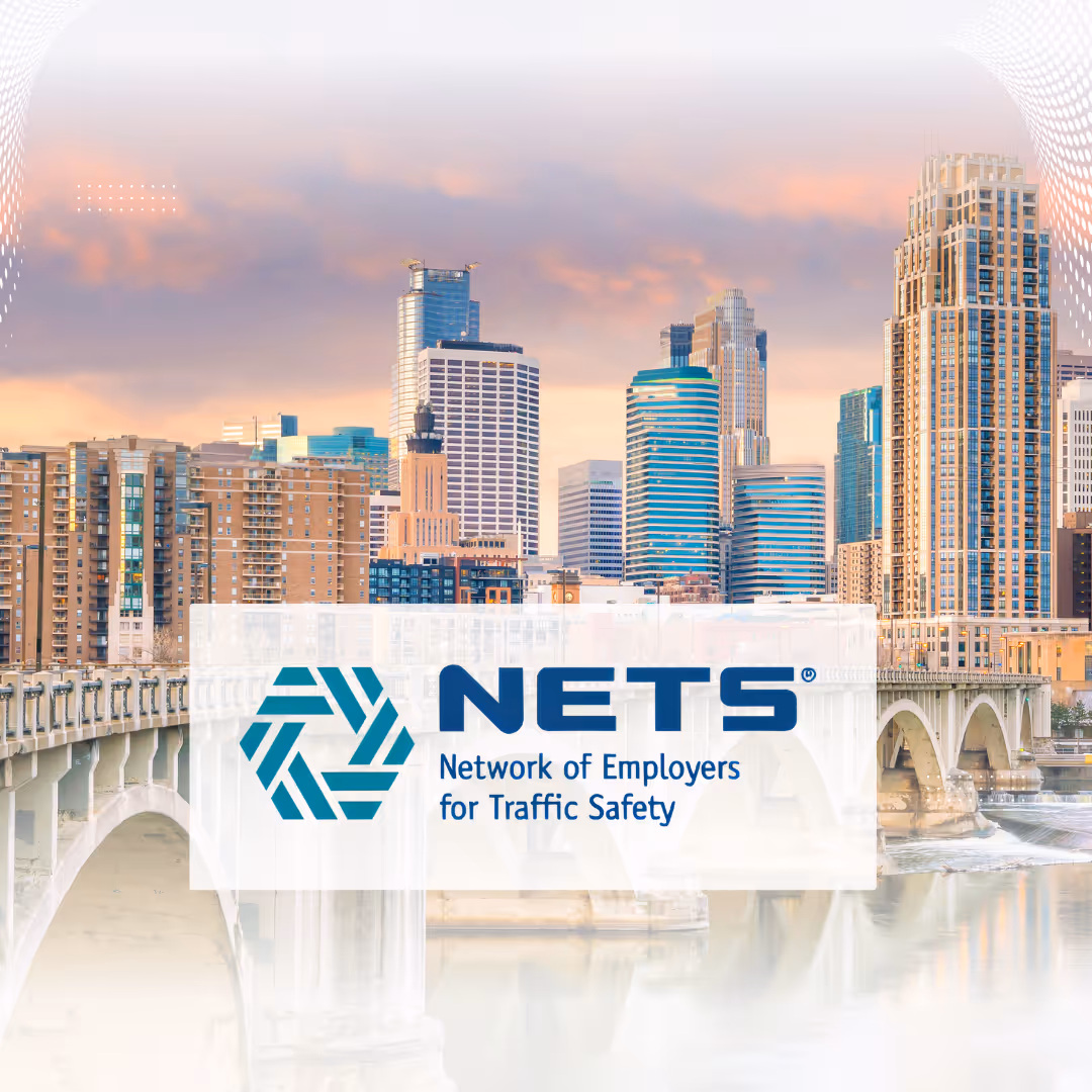 a graphic for the NETS fleet safety conference