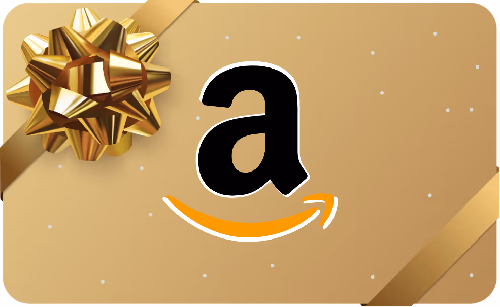 a graphic of a gold gift card
