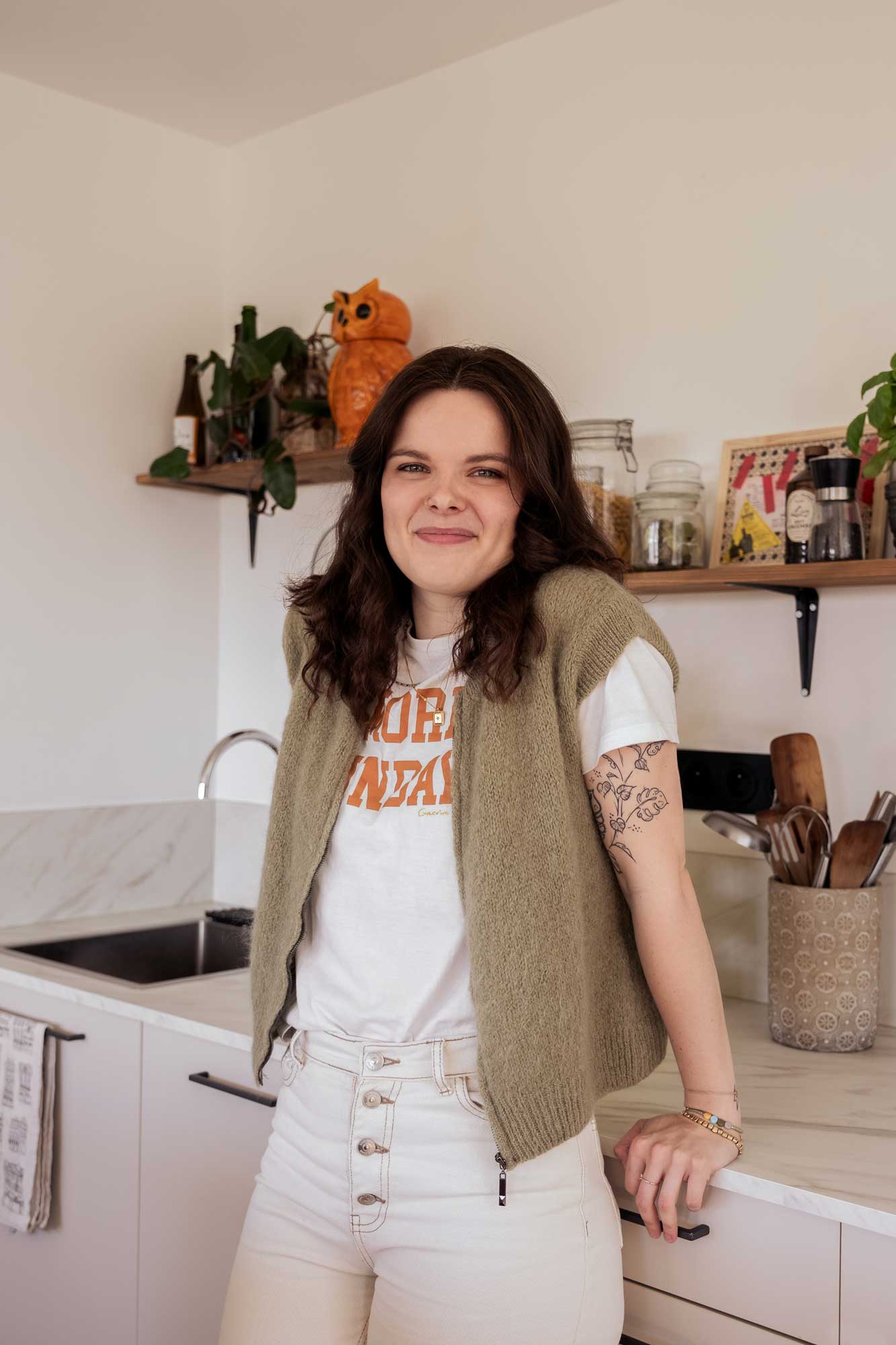 Portrait de Caroline, dirigeante de Cacti Architecture