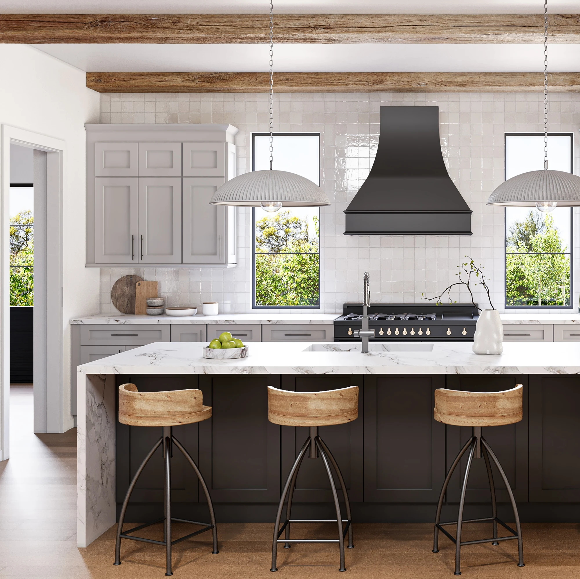Semi-Custom cabinetry design example